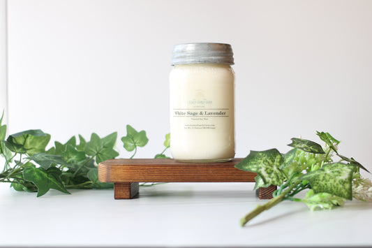14 Oz. White Sage & Lavender