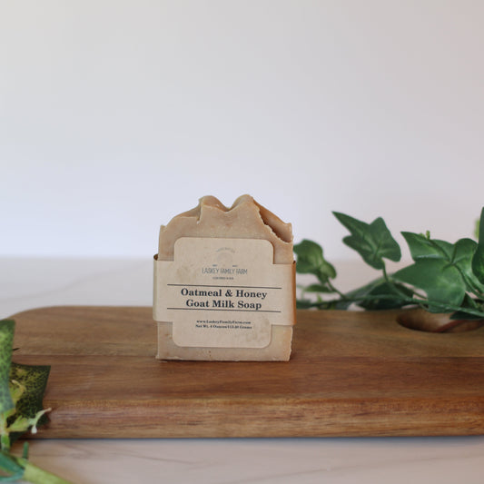 Oatmeal & Honey Goat Milk Soap