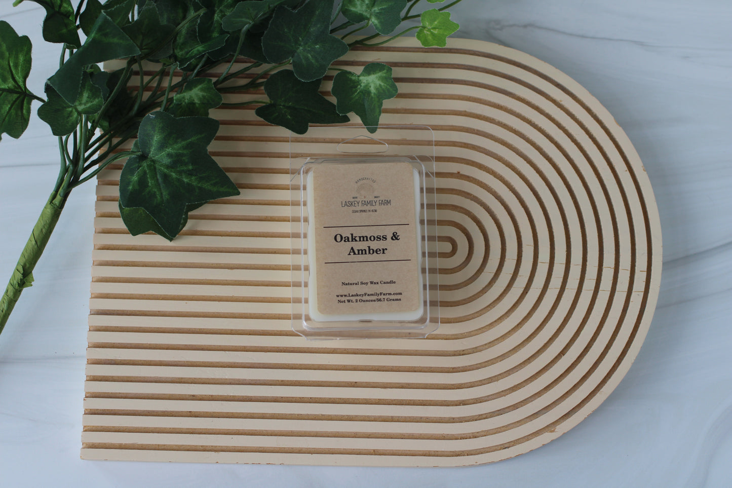 Oakmoss and Amber Wax Melt