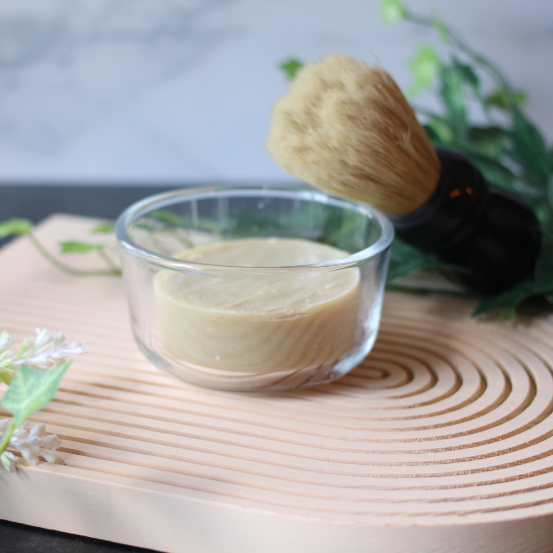 Patchouli Spearmint Goat Milk Shaving Soap