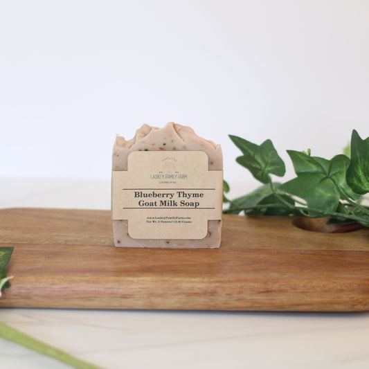 Blueberry Thyme Goat Milk Soap