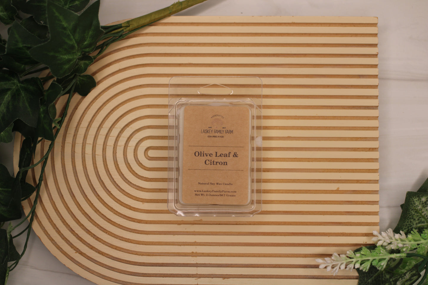 Olive Leaf & Citron Wax Melt