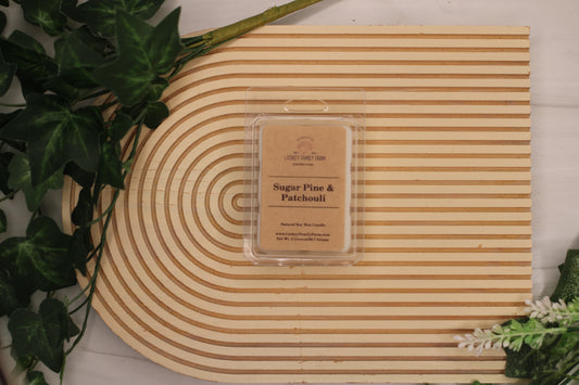 Sugar Pine & Patchouli Wax Melt