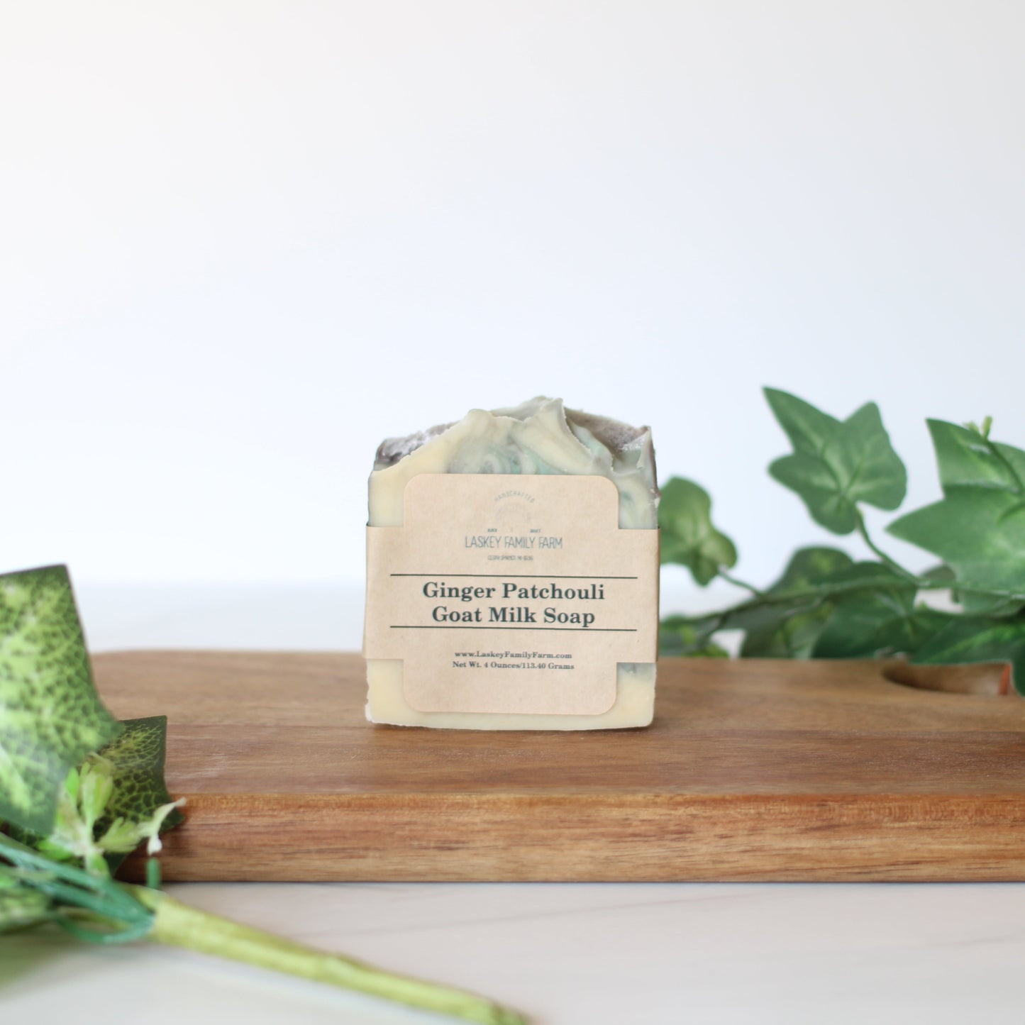 Ginger Patchouli Goat Milk Soap