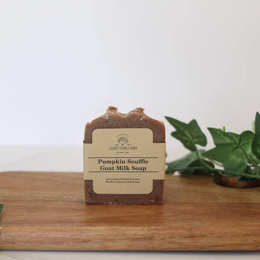 Pumpkin Souffle Goat Milk Soap