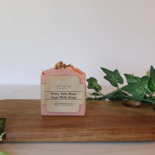 Fairy Tale Rose Goat Milk Soap