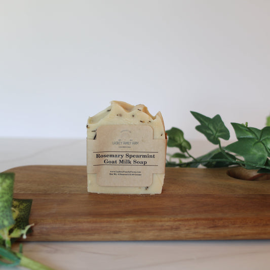 Rosemary Spearmint Goat Milk Soap