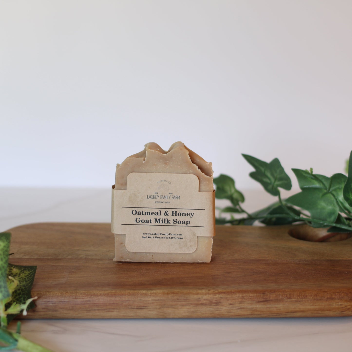 Oatmeal & Honey Goat Milk Soap