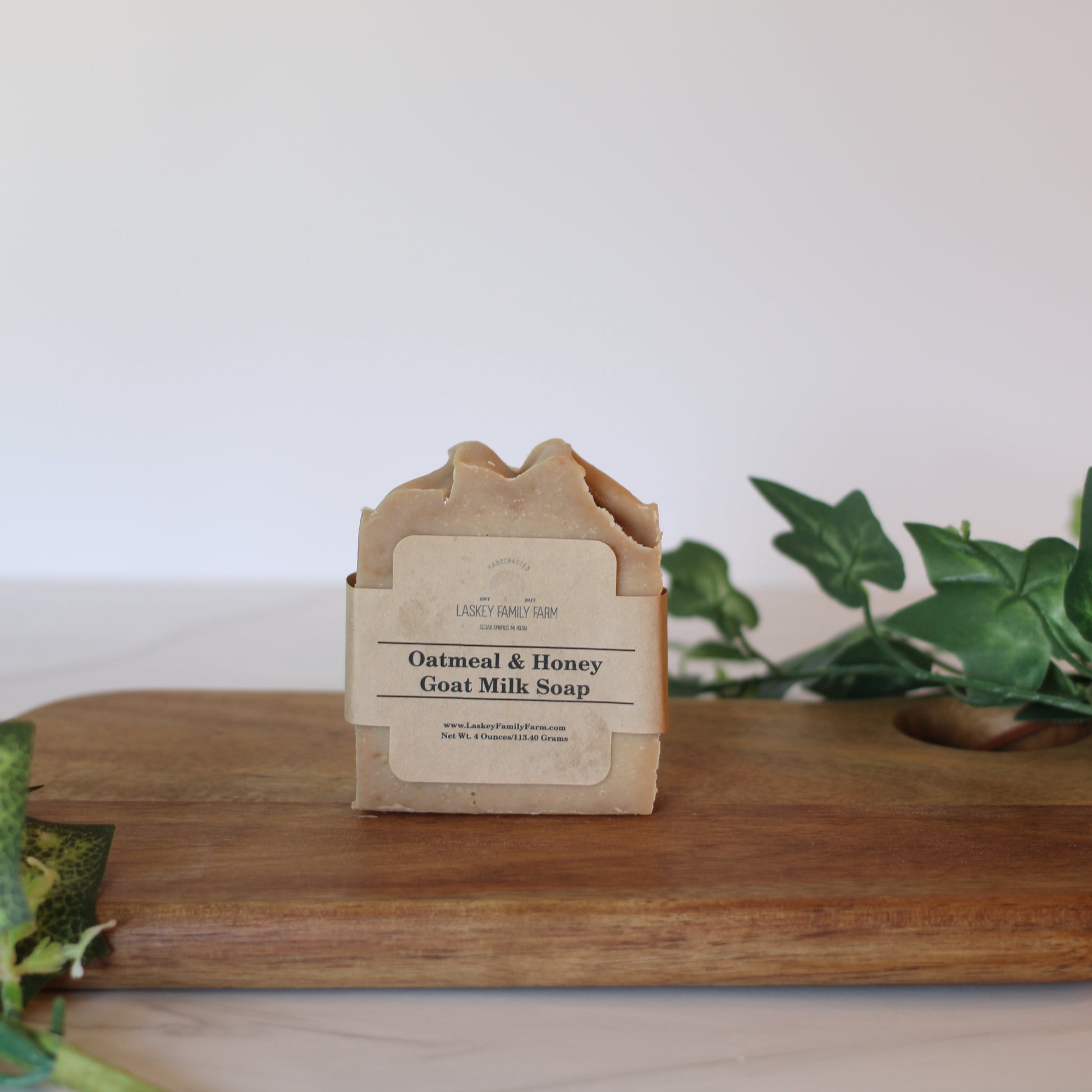 Oatmeal & Honey Goat Milk Soap