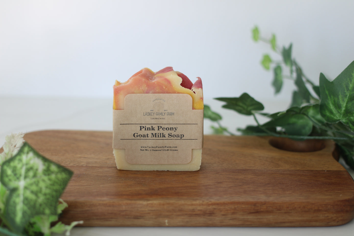 Pink Peony Goat Milk Soap