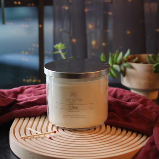 Lilac 3 Wick Candle