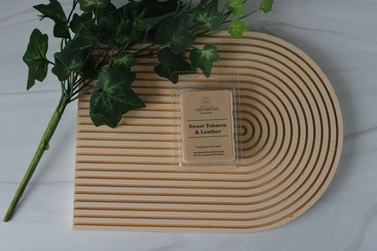 Sweet Tobacco & Leather Wax Melt
