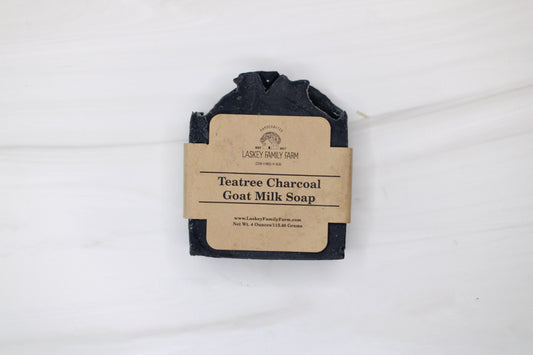 Tea Tree Charcoal Goat Milk Soap