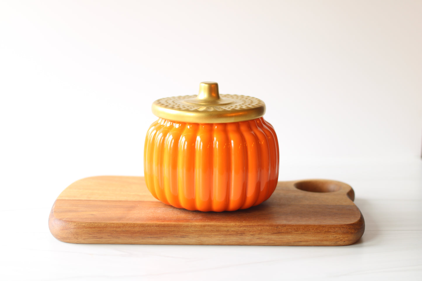 Pumpkin Spice Buttercream Pumpkin Vessel