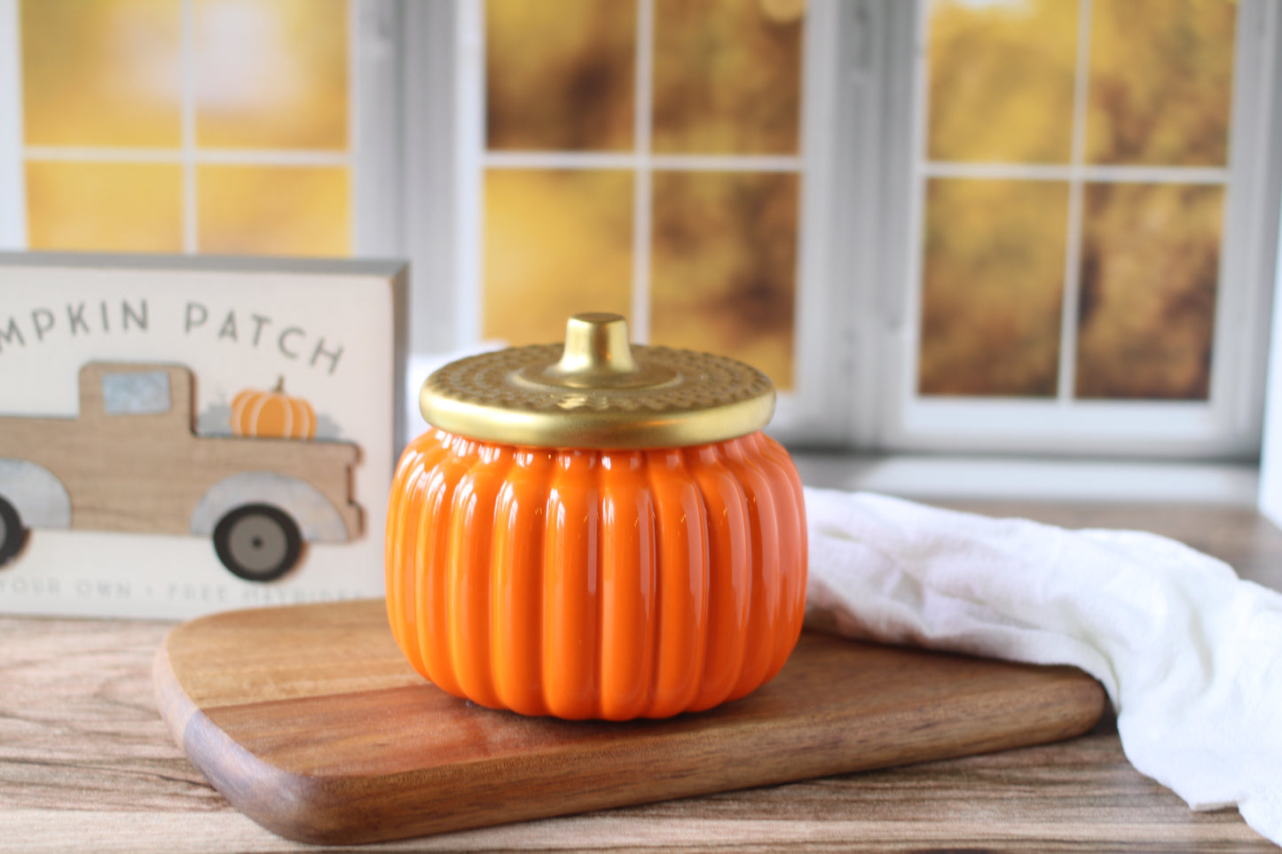 Pumpkin Spice Buttercream Pumpkin Vessel